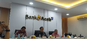 Direktur Utama Bank Aceh Gelar Silaturahmi Bareng Insan Media, Ini Pesanya