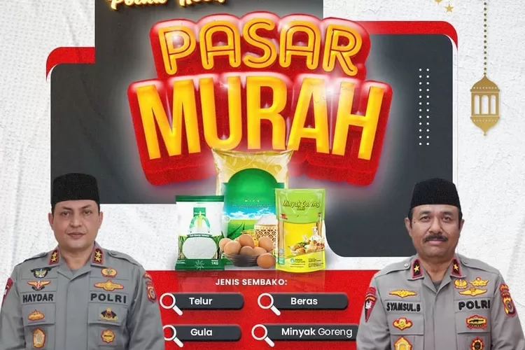 Polda Aceh Gelar Pasar Murah, Sediakan 1000 Paket Sembako
