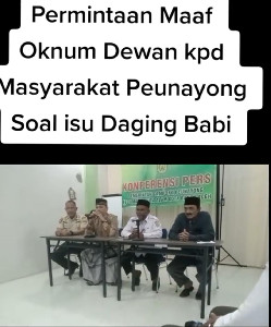 Anggota DPRA Klarifikasi Penjualan Daging Babi di Peunayong