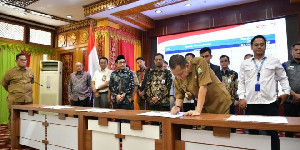 Pj Gubernur Aceh dan 18 Perusahaan Teken Kesepakatan Rencana Kerja CSR 2023, Ini Jumlahnya