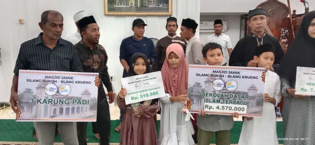 Selama Ramadhan, Pemuda Kumpulkan Rp 280 Juta Untuk Pembangunan Kubah Masjid