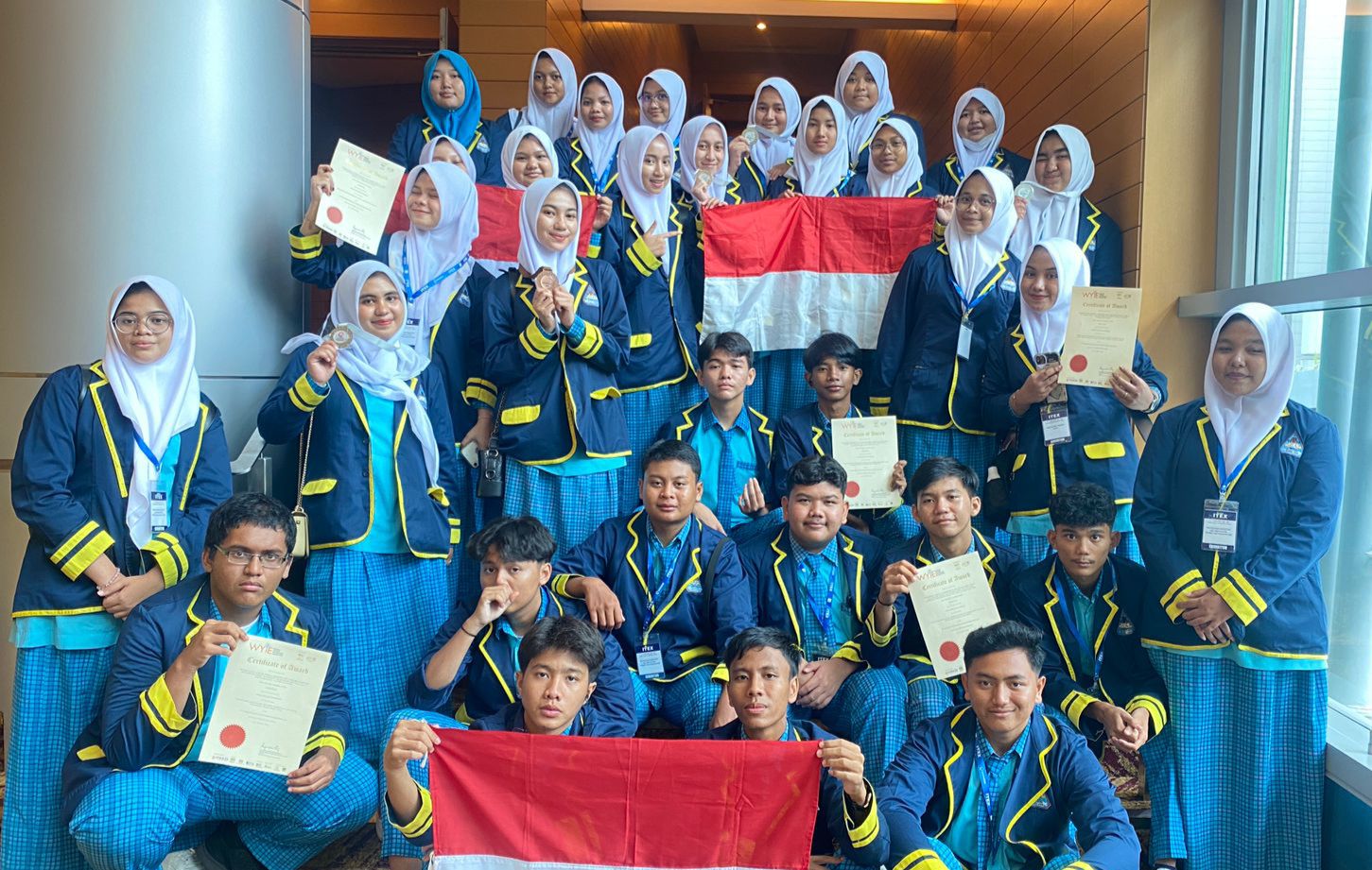 SMA Negeri 7 Banda Aceh Kembali Raih Medali di WYIE International