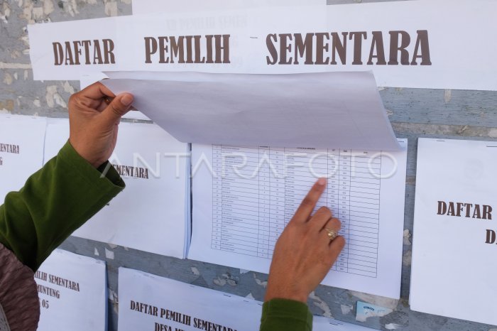 Jumlah Pemilih Sementara untuk Pemilu 2024 di Aceh Capai 3,745 Juta