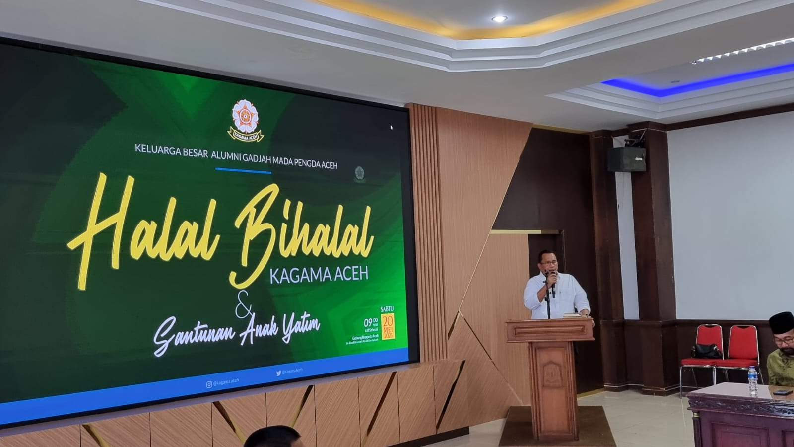 Perkuat Silaturahmi, Kagama Aceh Gelar Halal Bihalal Dan Santunan Anak Yatim