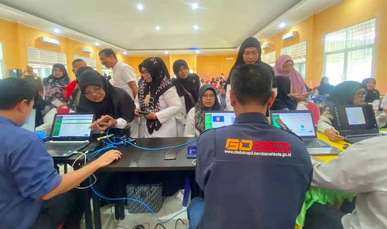 Disdukcapil Banda Aceh Tingkatkan Layanan Aktivasi Identitas Kependudukan Digital