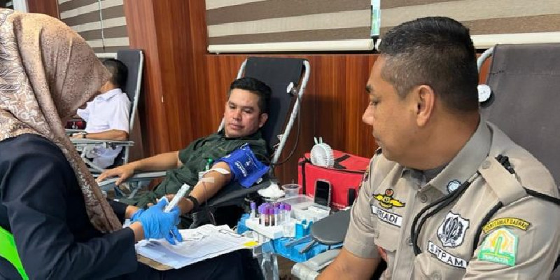 Hingga Pertengahan Mei 2023, ASN Pemerintah Aceh Donor Darah 3.058 Kantong