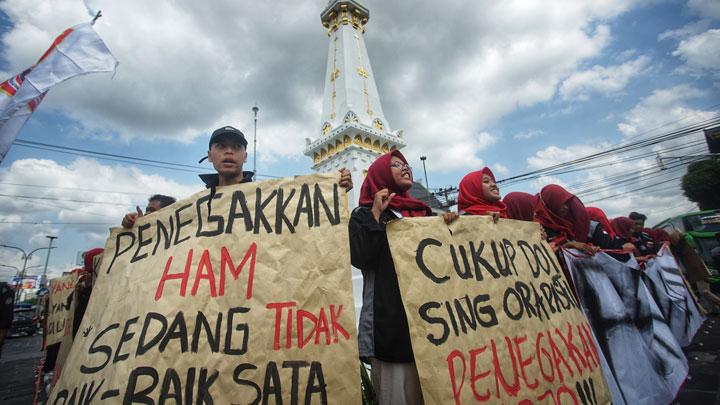 Gagal Tuntaskan Pelanggaran HAM, Aktivis: Pemerintahan Jokowi Berbohong
