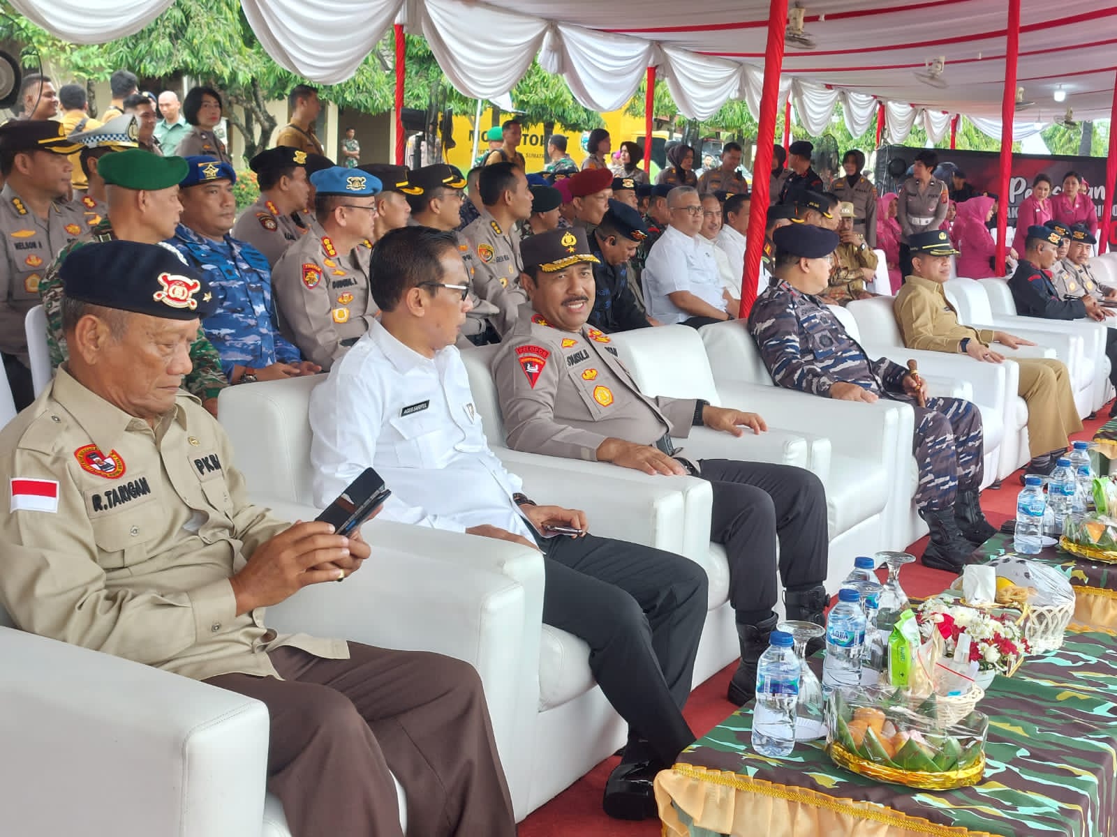 Wakapolda Aceh Hadiri Upacara Peresmian Mako Pasukan Brimob I Korbrimob Polri