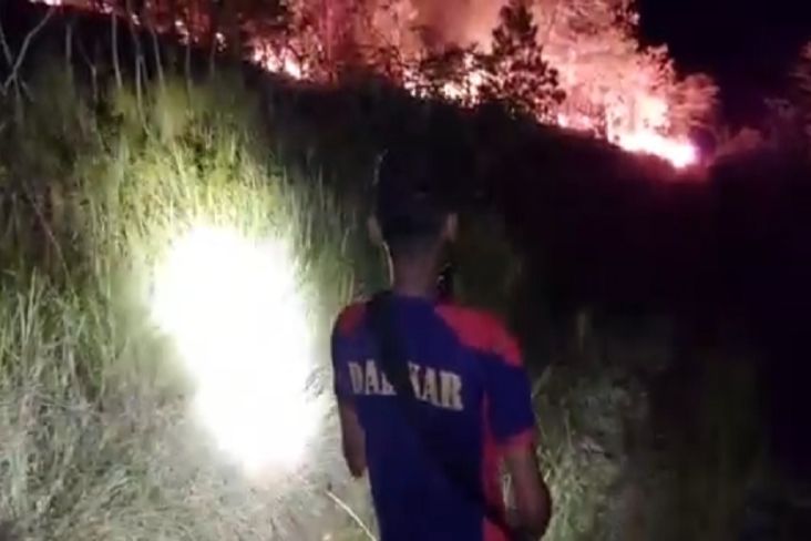 2 Hektare Hutan di Objek Wisata Gle Radar Aceh Besar Terbakar