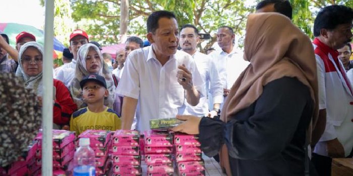 Pedagang UMKM Lhokseumawe Antusias Sambut Penjabat Gubernur Aceh