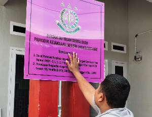 Jaksa Kembali Segel Aset Hasil Korupsi Rumah Sakit Arun Lhokseumawe