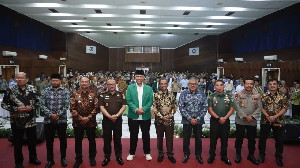 Wakapolda Aceh Hadiri Silaturahmi Menko Polhukam dengan Forkopimda, Ulama, dan Tokoh Pasee