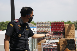 Bea Cukai Banda Aceh Berhasil Amankan 21.280 Batang Rokok Ilegal