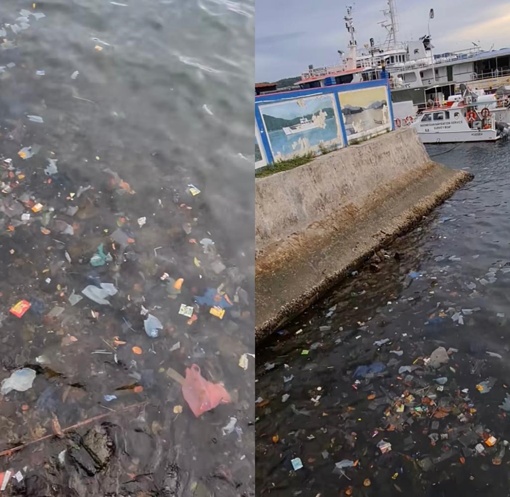 Kondisi Pantai Sabang Memprihatinkan, Banyak Sampah Dibuang ke Laut