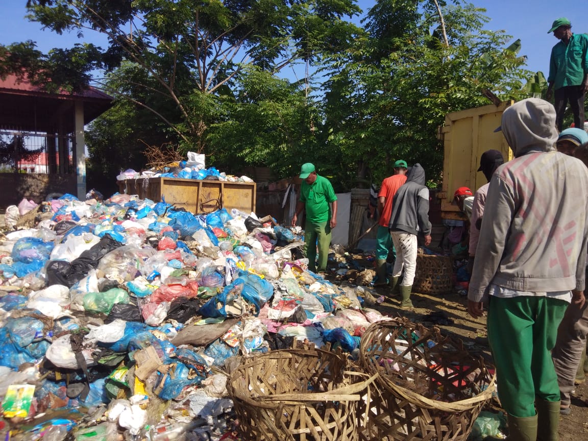 Produksi Sampah di Lhokseumawe Pasca Idul Adha Mencapai 115 Ton Per Hari