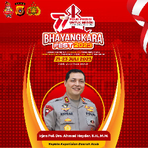 Polda Aceh akan Gelar Bhayangkara Fest 2023, Ini Jadwalnya!