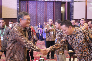 Menteri ESDM dan Pj Gubernur Aceh Jadi Saksi Teken MoU Pengembangan WKP Panas Bumi Seulawah PT. PGE Tbk dan PT. PEMA
