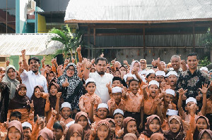 Pj Bupati Aceh Besar Imbau Orang Tua Siswa Antar Anak pada Hari Pertama Sekolah