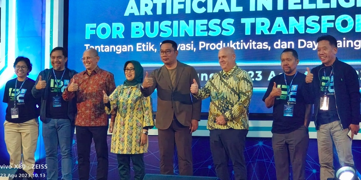 Bahas Disrupsi Digital di IDC AMSI, Ridwan Kamil Ajak Masyarakat Harus Paham  AI