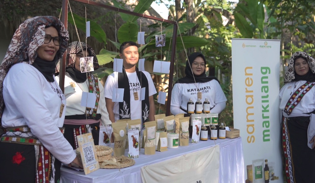 Janeng dan Aren Samarkilang Sangat Diminati di Women Ecopreneurs Fest Bali