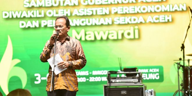 Asisten Sekda Buka Acara Bank Aceh Action Expo UMKM