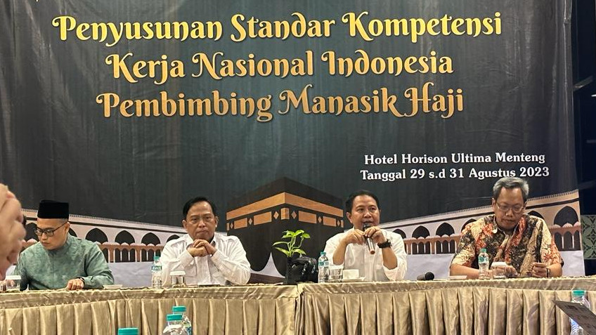 Kemenag Susun Standar Kompetensi Kerja Nasional Pembimbing Ibadah Haji