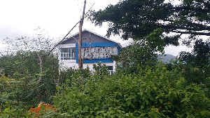 [Foto] Proyek Nurul Arafah Islamic Center Banda Aceh Terbengkalai