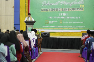 1.235 Siswa Ikuti Ajang Kompetisi Sains Madrasah Provinsi Aceh