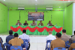 Tim Operasi Karhutla Seulawah 2023 Gelar Sosialisasi di Indrapuri Aceh Besar