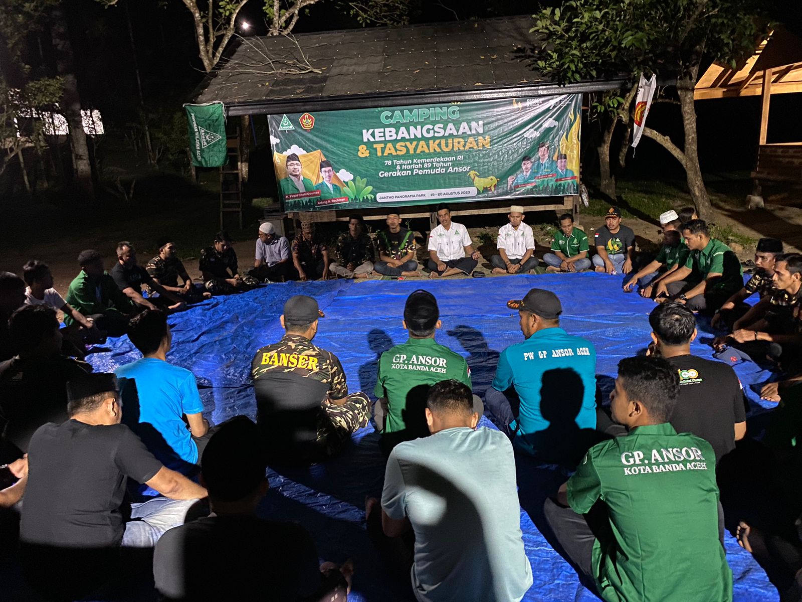 Tasyakuran HUT RI ke 78 PW GP Ansor Aceh, Azwar A. Gani: Kita Terus Memperjuangkan Nilai Semangat Kebangsaan