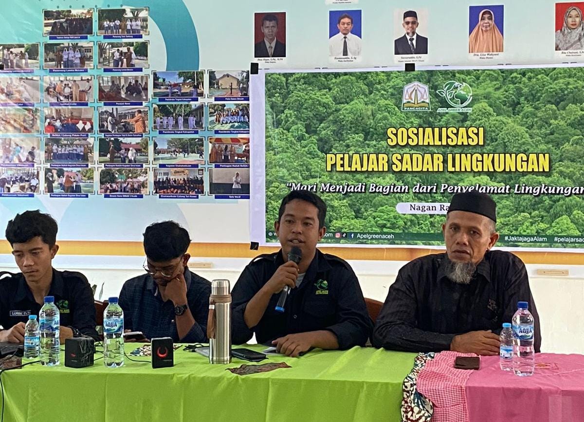 Pendidikan Lingkungan Tanamkan Karakter Kepedulian Lingkungan Bagi Pelajar di Aceh