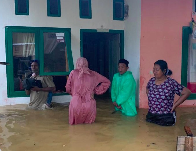 Akibat Hujan Lebat 2 Kecamatan di Aceh Barat Daya Terendam Banjir
