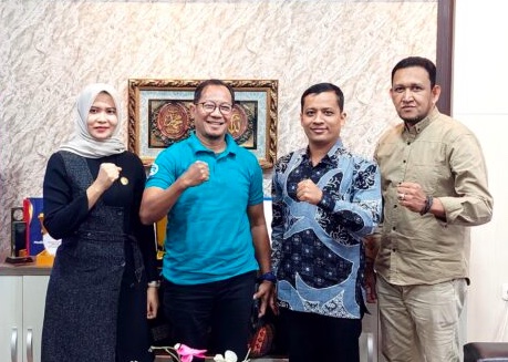 Panwaslih Banda Aceh Ajak Diskominfotik Jalin Kerja Sama Perluas Informasi Tentang Pemilu 2024