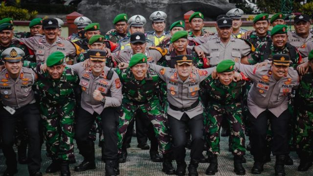 TNI dan Polri Dukung dan Siap Amankan Pemilu 2024