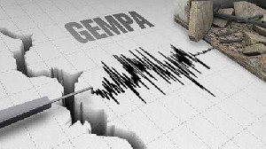 Hari Ini Kota Sabang Diguncang Gempa 4,8 Magnitudo