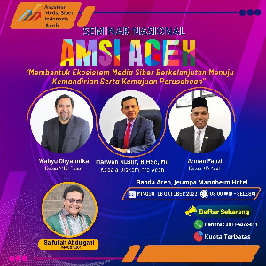 Konferwil II AMSI Aceh, Pilih Ketua Baru dan Dibarengi Seminar Nasional