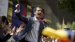 Pemimpin Oposisi Venezuela Juan Guaido Sempat Ditahan
