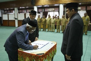 Sore Ini Sekda Aceh di Jadwalkan Lantik Tiga Penjabat Eselon II