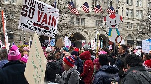 Ribuan Warga AS Demo untuk Maret Tahunan Ketiga