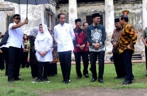 Kunjungi Benteng Van den Bosch di Ngawi, Presiden Jokowi: Tahun Ini Akan Direnovasi