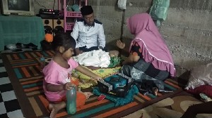 Wabup Abdya Ajak Dermawan Bantu Bayi 5 Bulan Derita Penyakit Hidrosefalus