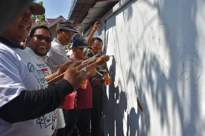 KIP Aceh Sosialisasi Pemilih Lewat Lomba Mural