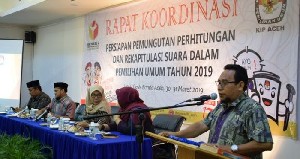 KIP dan Panwaslih Aceh Gelar Rakor Bersama