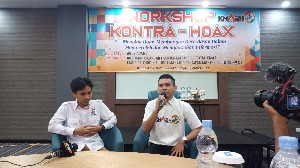 Komunitas Milenial Aceh Anti Hoax Dukung Capres Jokowi-Ma'ruf Amin
