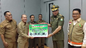 Yayasan GEBETAN Serahkan Donasi Rp 139 Juta untuk Pembangunan Mesjid Aceh di Palu