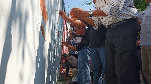 Sasar Pemilih Mileneal, KIP Aceh Gelar Festival Mural dan Jingle Pemilu