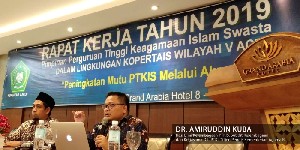 Kopertais V Aceh Bahas Akreditasi PTS
