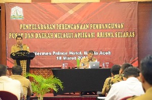 Pemerintah Aceh Sinkronisasikan Perencanaan dengan Pusat