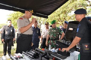 Pengamanan Pemilu, Polda Aceh dan Kodam IM Gelar Apel Bersama