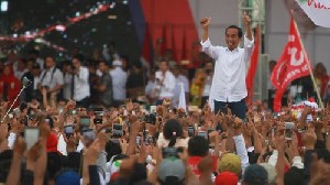 Kampanye di Banjarmasin, Jokowi Janji Bangun Infrastruktur Jalan